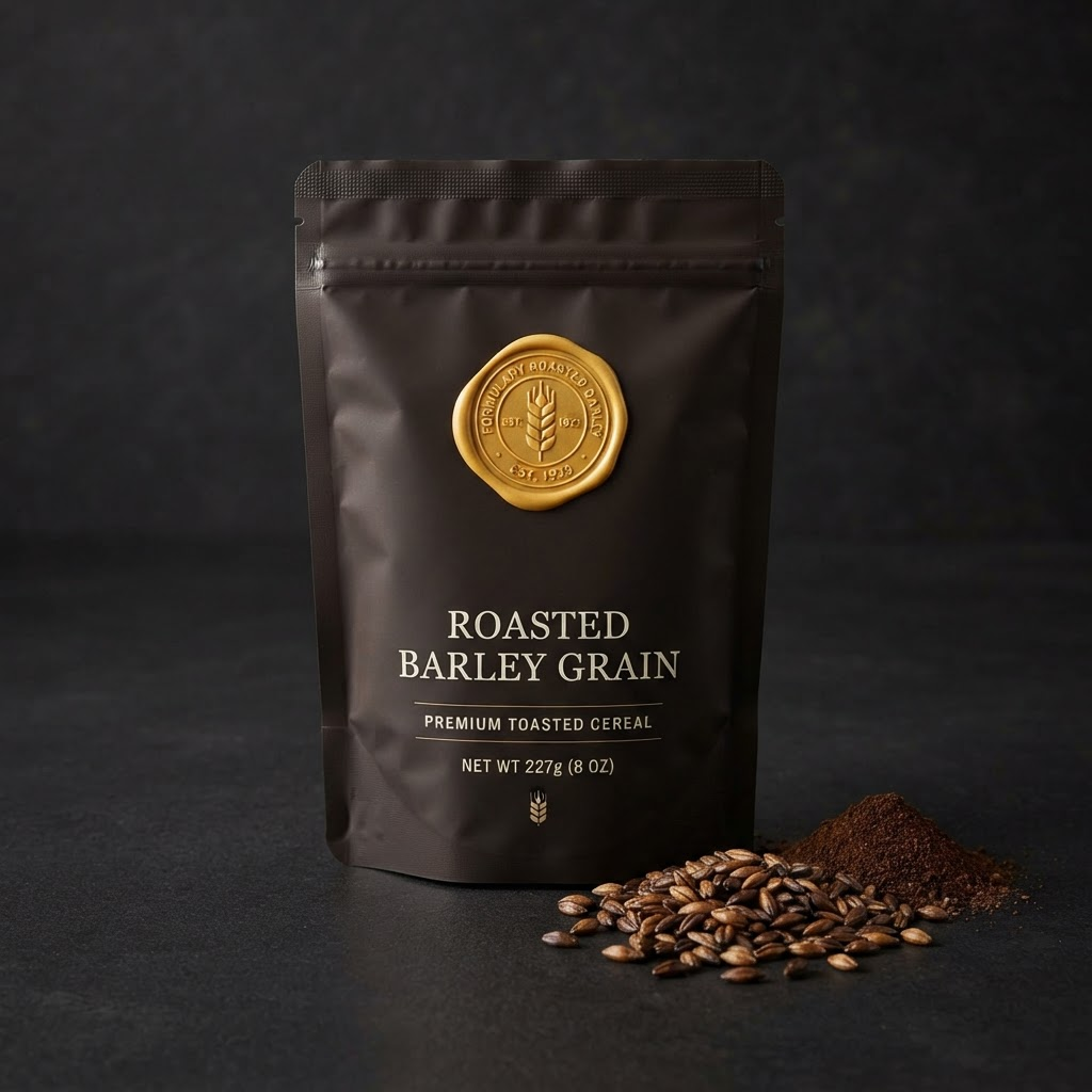 Orzo Nero — Espresso Grind — 100% dark-roasted Italian barley