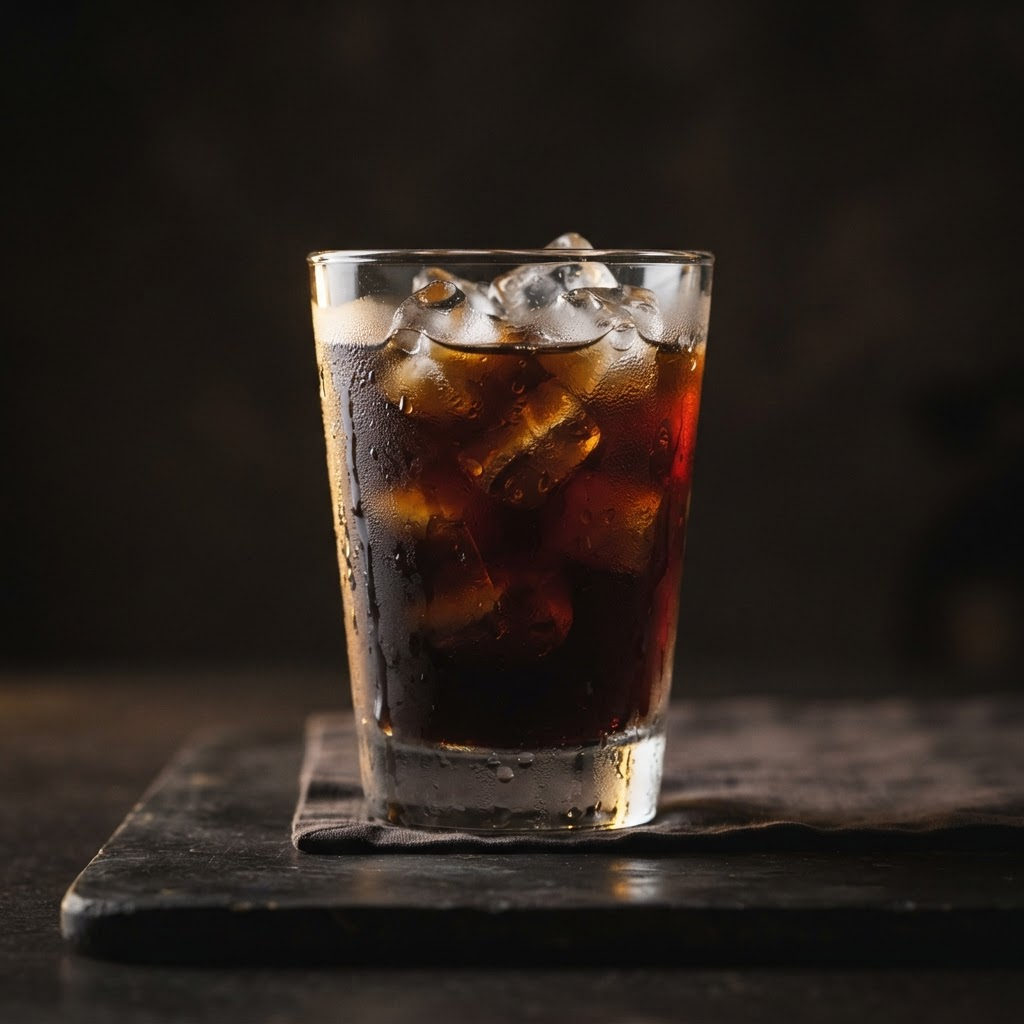 Cold Brew, prepared in its serving vessel